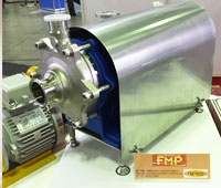 食品工場に対応したステンレス製マグネットポンプ Pump Type:FMP